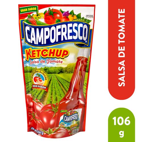 Salsa De Tomate Ketchup Campofresco - 106gr