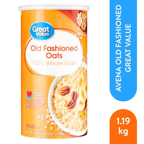 Avena Great Value Old Fashioned Oats -1191g