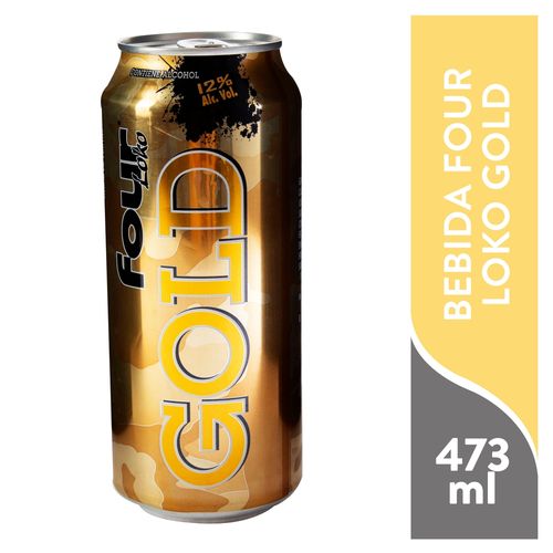 Bebida Four Loko Gold - 473ml