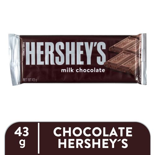 Hersheys Barra Milk 43 Gramos