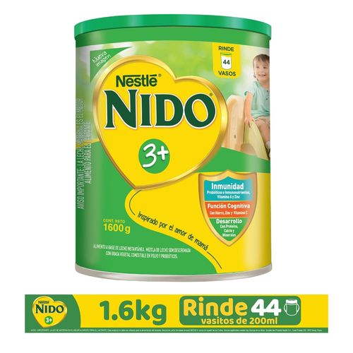 NIDO 3+ Desarrollo Lata 1.6kg