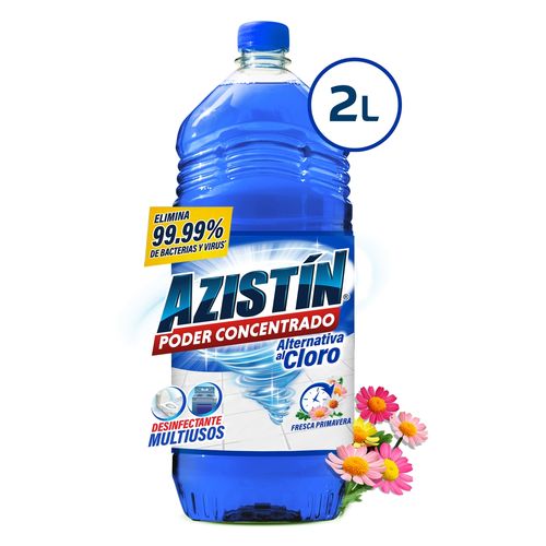 Desinfectante Azistín Multiusos Poder Concentrado Alternativa al Cloro - 2 L