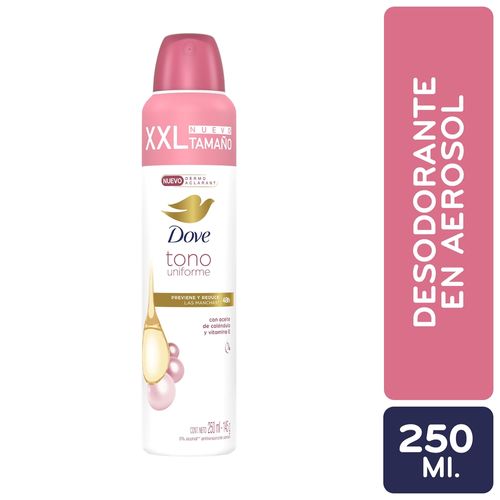 Desodorante Spray Dove Tono Uniforme Con Aceite De Caléndula Y Vitamina E - 250ml