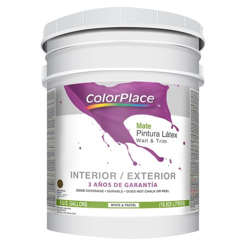 Pintura Látex ColorPlace Mate Base Accent. 3 Años De Garantía - 18.925 l