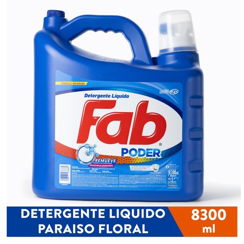 Detergente Liquido Fab 3 Acti Blu 8300Ml