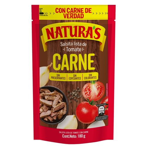 Salsa de Tomate Natura's Carne - 180 g