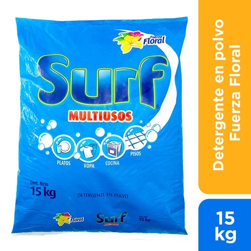 Detergente En Polvo Surf Fuerza Floral - 15Kg