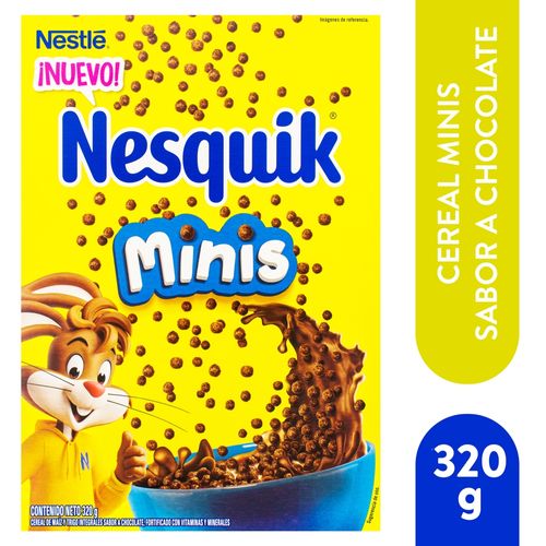 Cereal Nesquik Chocolate Minis 320 Gr