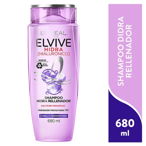 Shampoo L´Oréal Paris Elvive Hidra Hialurónico - 680 ml