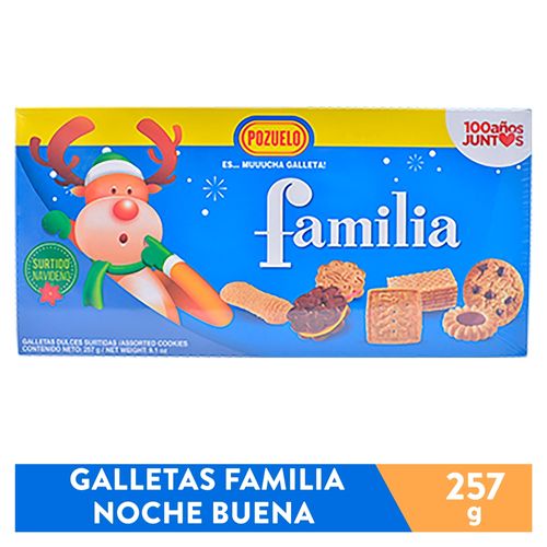 Galleta Famili Pozuelo Noche Buena 257gr