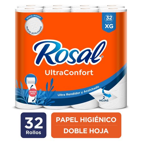 Papel Higienico Rosal Naran 2p 348h 32ea