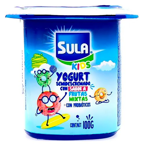 Yogurt Frutas Mix Sula Kids 100gr