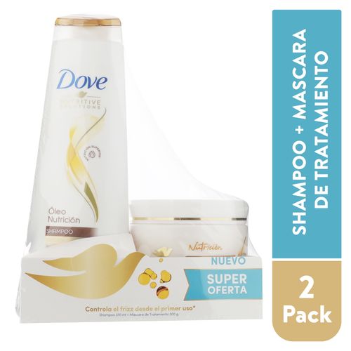 Pk Sh Y Mascar Dove Oleo Nutricion 670ml