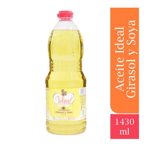 Aceite Ideal Girasol Ef 1400 Ml