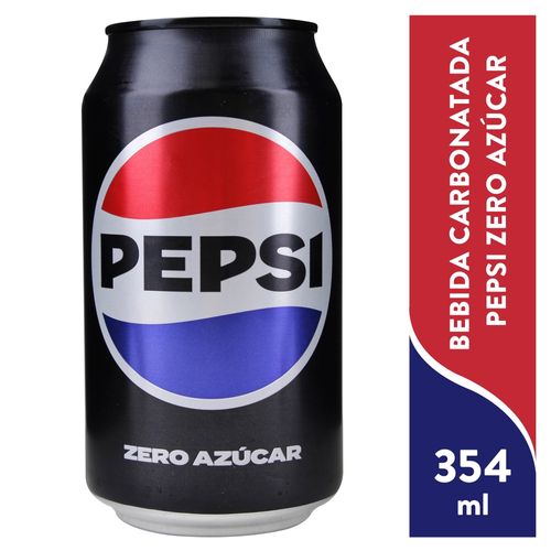 Pepsi Gaseoso Black Lata 355ml