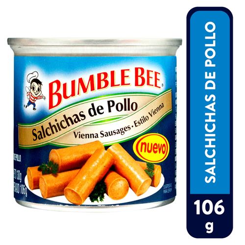 Salchicha Pollo Vienna Bumble Bee 106 Gr