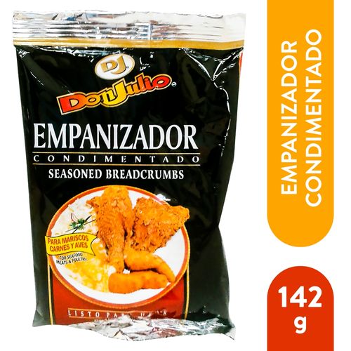 Empanizador Don Julio Condimentado Para Mariscos Carnes Y Aves - 142gr