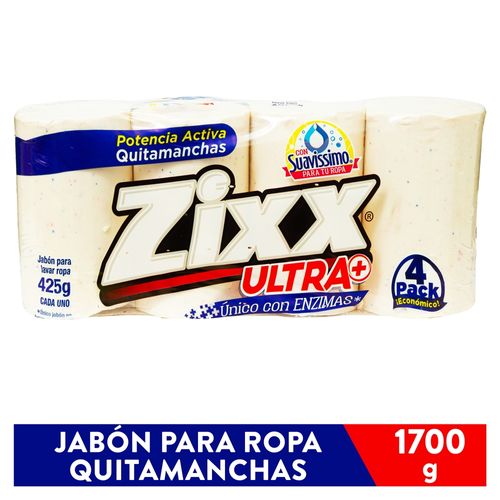 Jabón Zixx Maxima Limpieza Blanco - 1700Gr