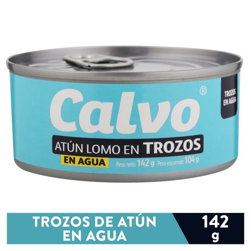 Atún Calvo Trozos En Agua Light - 142gr