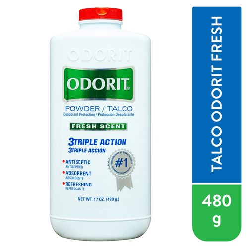 Talco Odorit Fresh 480gr