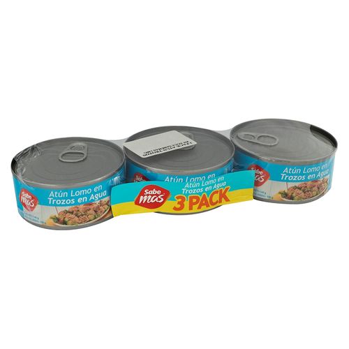 Atún Sabemas Trozos En Agua 3Pack 300Gr