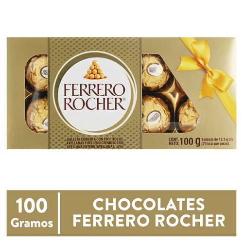 Chocolate Ferrero Rocher 8 Unidades- 100gr