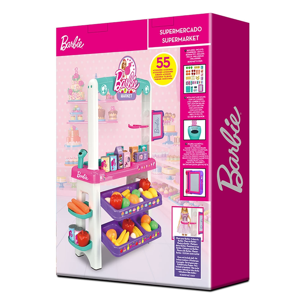 Comprar Supermercado Barbie con accesorios 86 cm Walmart Honduras