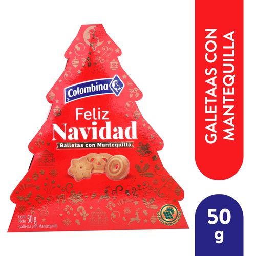 Galleta Colombina Mini Arbol 50gr