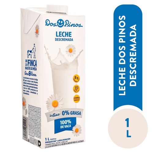 Leche Dos Pinos Liquida Descremada - 1000ml