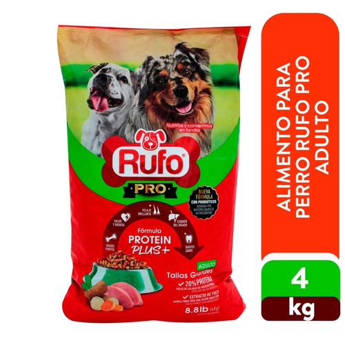 Alimento Perro Rufo Pro Adulto 4000Gr