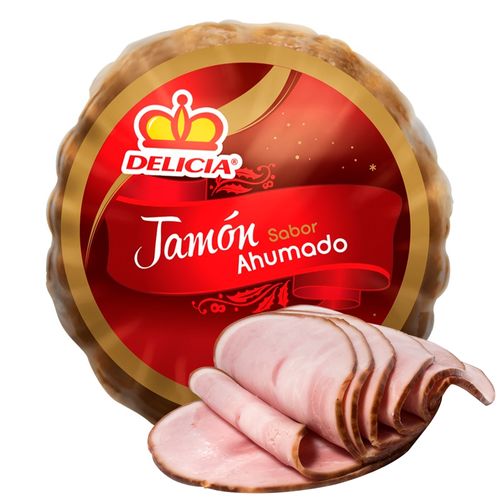 Jamón Delicia Ahumado Bolita Navideño - 1.5 lb