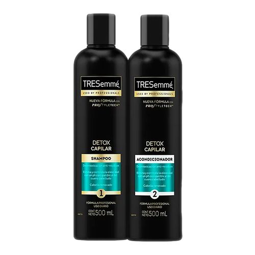 Pack Sh Y Crema Tresemme Detox Cap 700ml