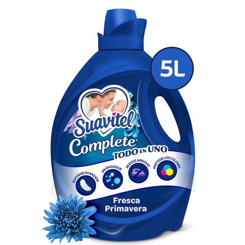 Suavizante De Telas Suavitel Complete Fresca Primavera - 5Lt