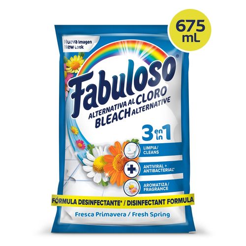 Desinfectante Fabuloso Alternativa al Cloro - 675 ml