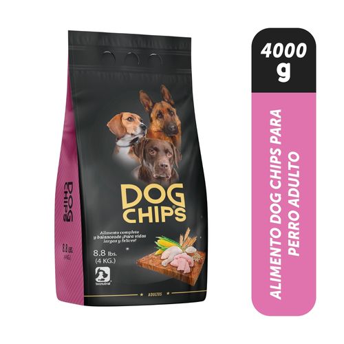 Comida Dog Chips Perro Adulto - 4000 g