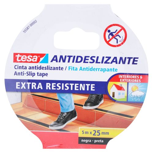 Cinta Antideslizante Negro 1pulgx5m