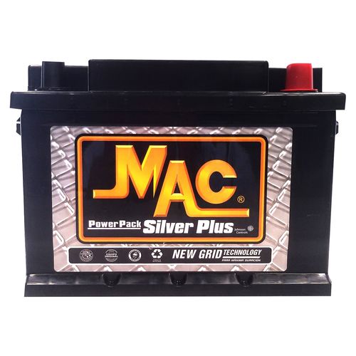 Batería de ácido para automóvil Mac 470 cca 12 placas