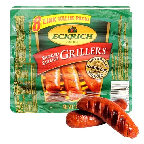 Eckrich Parrillas Salchicha Ahumada 14Oz