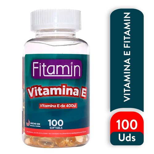 Vitamina E Fitamin 100 Unds