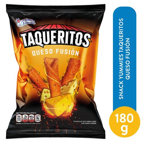 Snack Yummies Taquerito Queso Fusion - 180 g