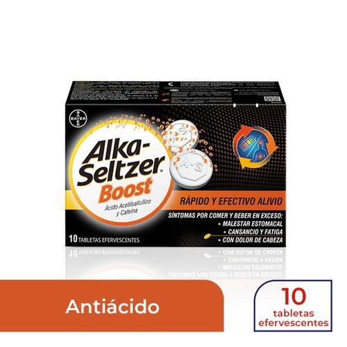 Alka Seltzer Extreme Boost 10 Tabletas