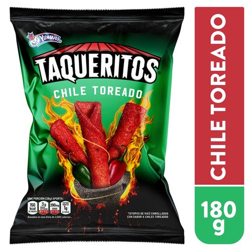 Taqueritos Yummies Chile Toreado- 180gr