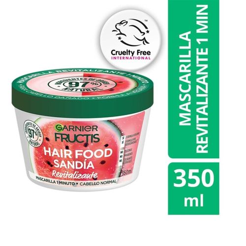 Hair Food Mascarilla Capilar Garnier Fructis Sandía Cabello Normal - 350ml