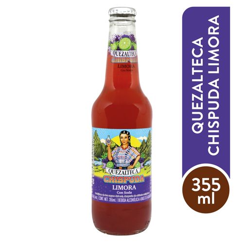 Bebida Quezalteca Chispuda Limora - 355ml