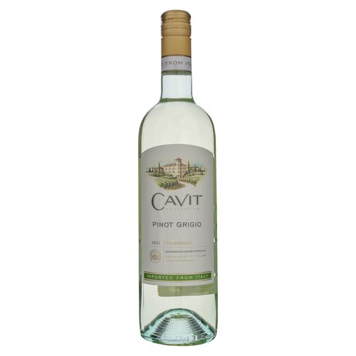 Vino Blanco Cavit Pinot Grigio 750ml