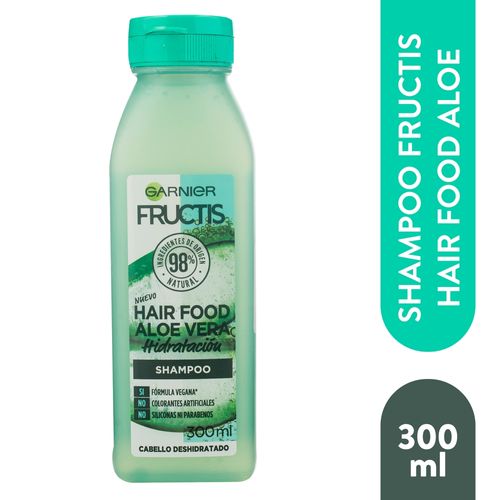 Hair Food Shampoo De Hidratación Garnier Fructis Aloe Vera - 300ml