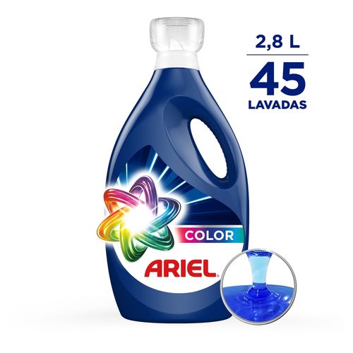 Detergente Ariel Líquido Color 45 lavadas - 2.8 L