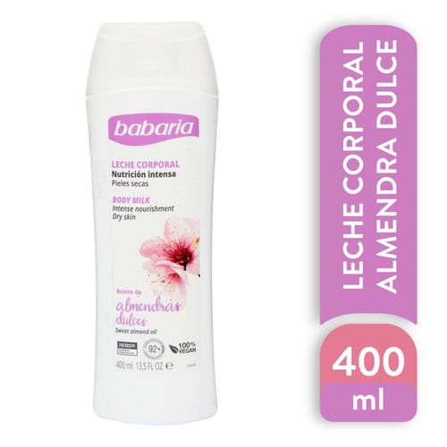 Crema Babaria Leche Corporal Alme 400 Ml