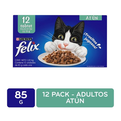 Alimento Humedo Felix Atun 1020 Gr