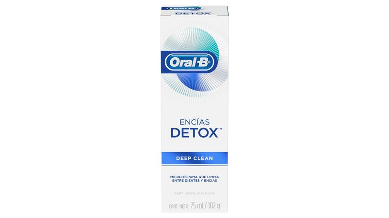 Comprar Pasta de Dientes Oral-B Encías Detox Protección Completa